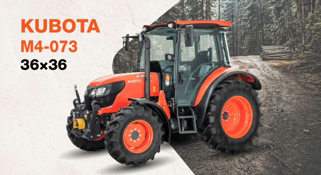 Traktor Kubota M4-073 36x36