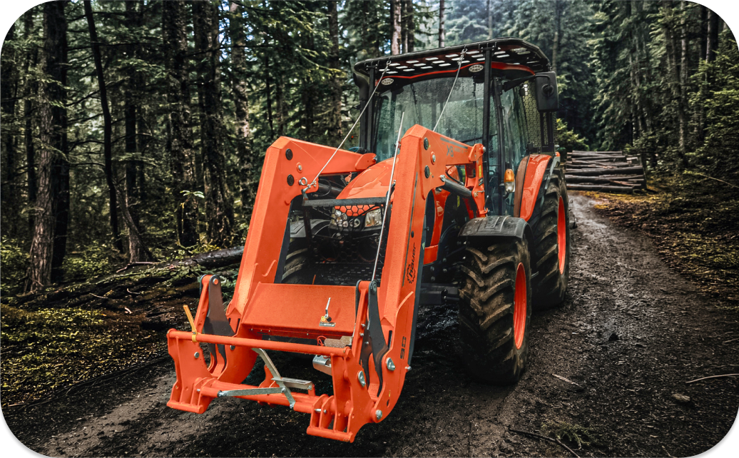 Lesný traktor Kubota