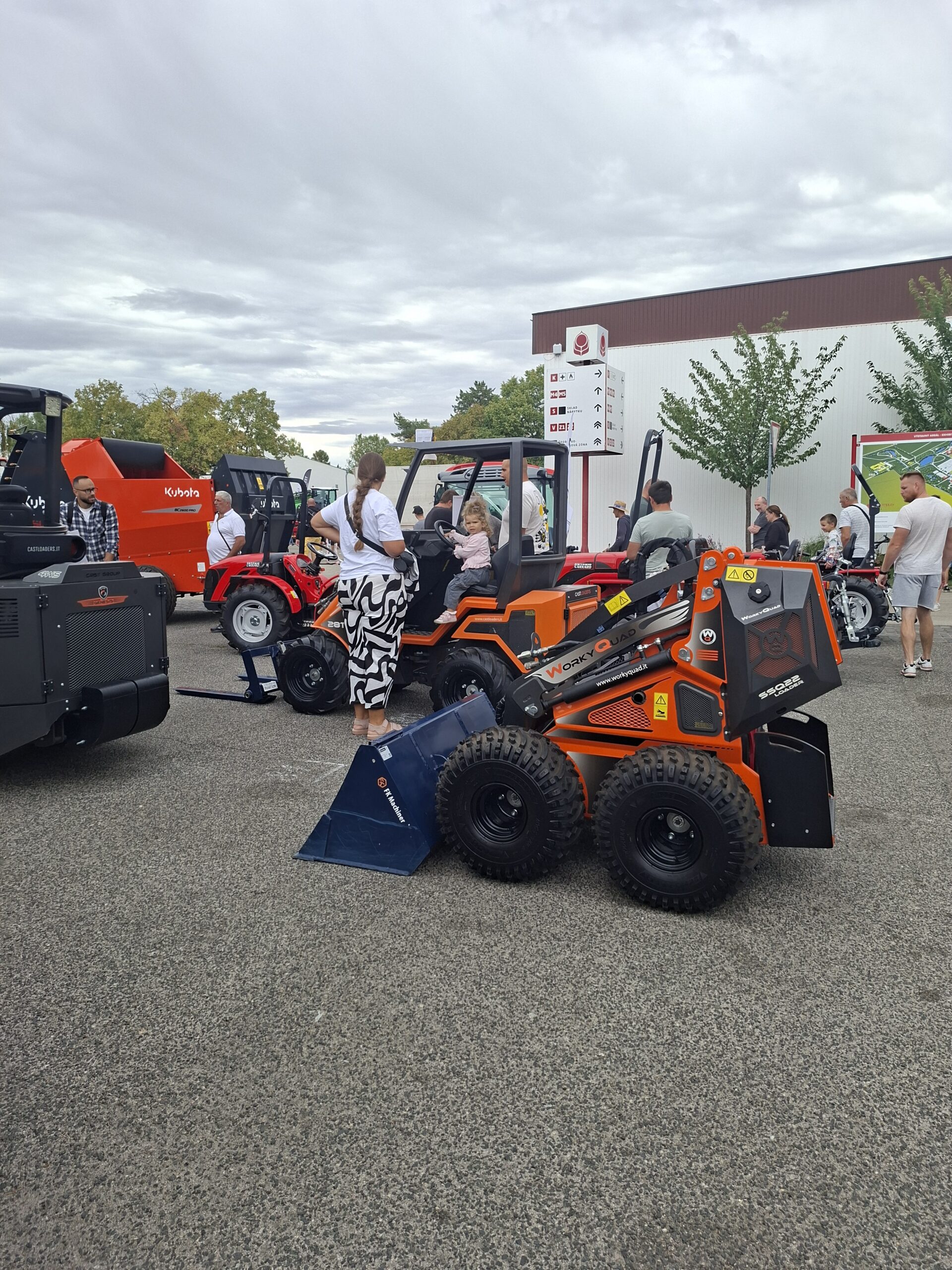 Nakladač Kubota na výstave Agrokomplex 2026