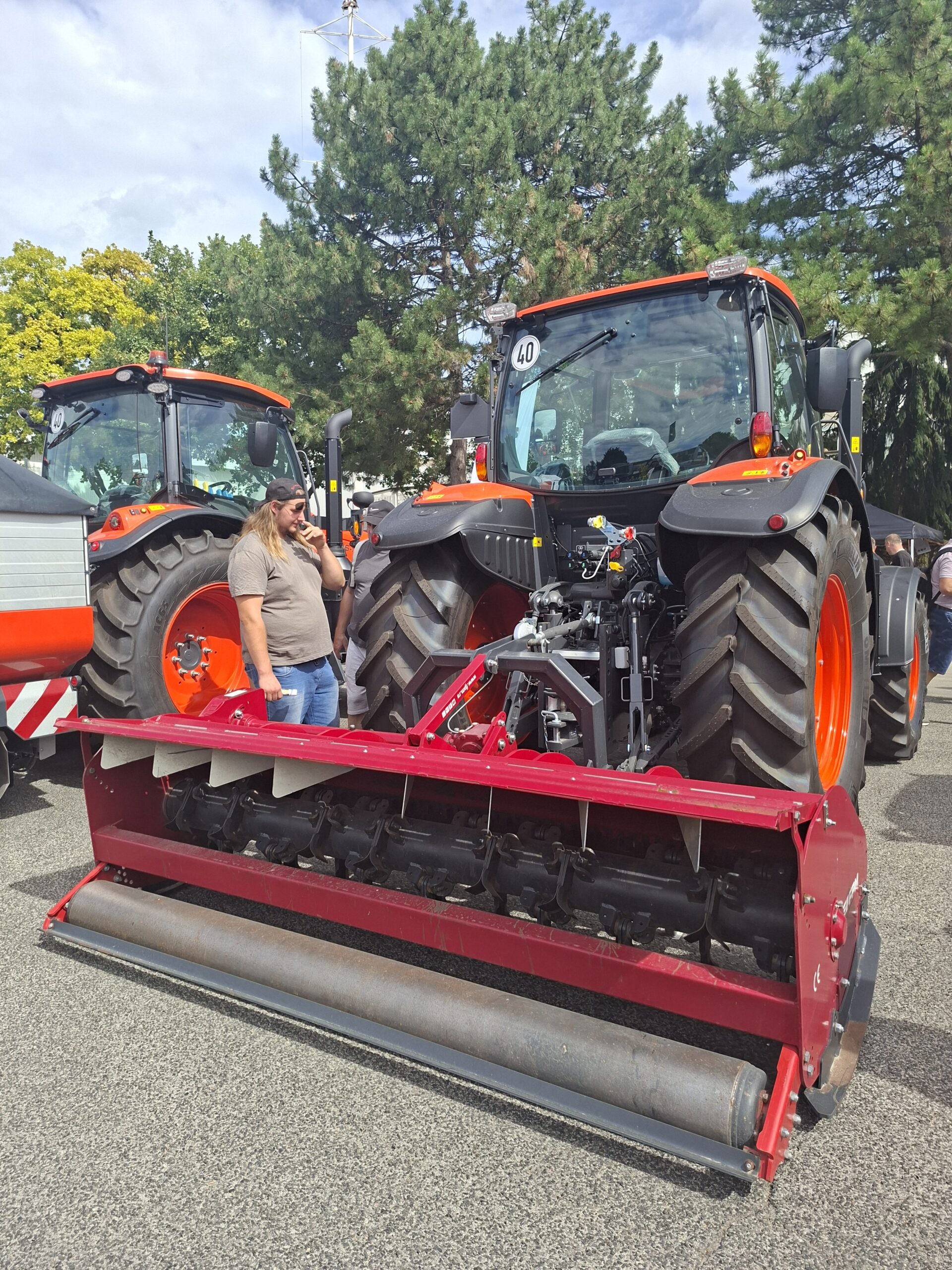 Poľnohospodársky traktor Kubota na výstave Agrokomplex 2026